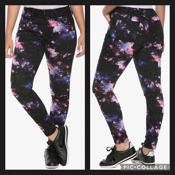 Galaxy Hi-Rise Super Skinny Jeans Juniors - Picture 1 of 10